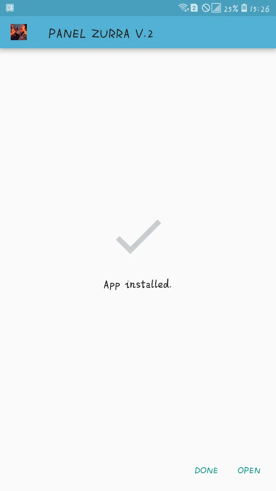 Screenshot of Panel Zurra Apk